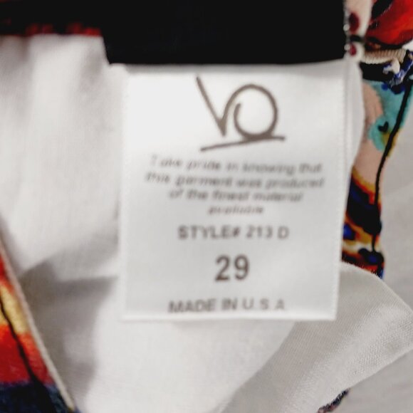 Virgin Only, Multi Colored Artsy Skinny Jeans, Size 29, Festival, Boho, Hippie - Picture 13 of 16